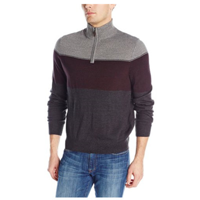 S码！Dockers Soft-Acrylic 男款立领针织衫