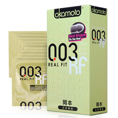 加倍润滑！Okamoto冈本避孕套003黄金10片装