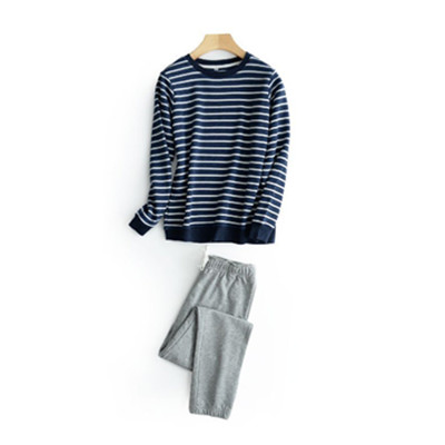 休闲舒适！THREE MIX 情侣运动卫衣家居服套装