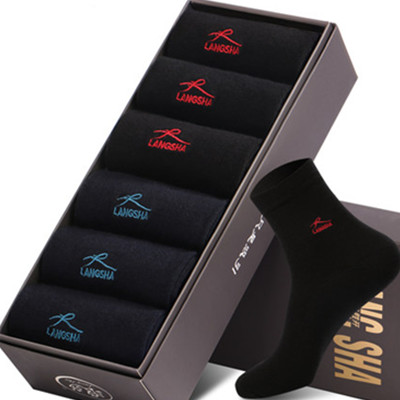 近期好价！浪莎男士纯棉短袜6双装