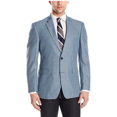 经典款式！Tommy Hilfiger Houndstooth男西装