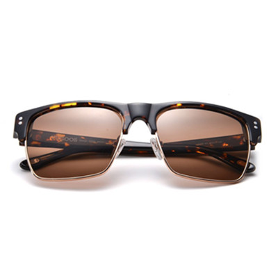 休闲潮流！威古氏 复古潮流偏光墨镜男女同款2155C2