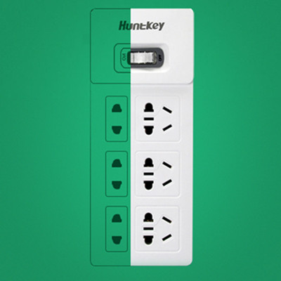 全网好价！航嘉SSH601 6位电源插座