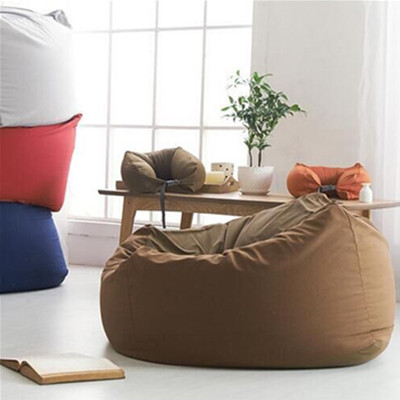 乐享生活！致诚尚雅 无印同款 日式懒人沙发(深咖啡色)