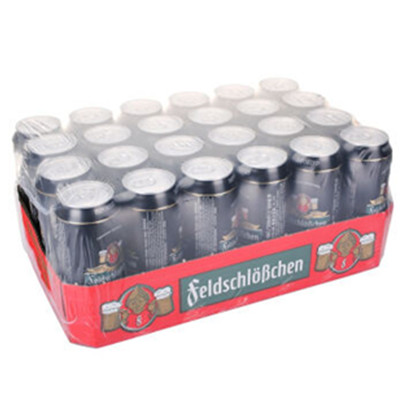 历史好价！福德堡feldschloesschen黑啤酒500ml*24听