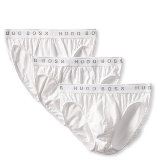 镇店之宝！Hugo Boss 3条装男士全棉三角内裤