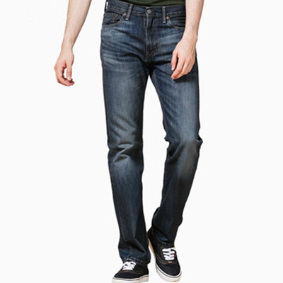 历史好价！李维斯513系列男士直筒做旧水洗牛仔裤08513-0580