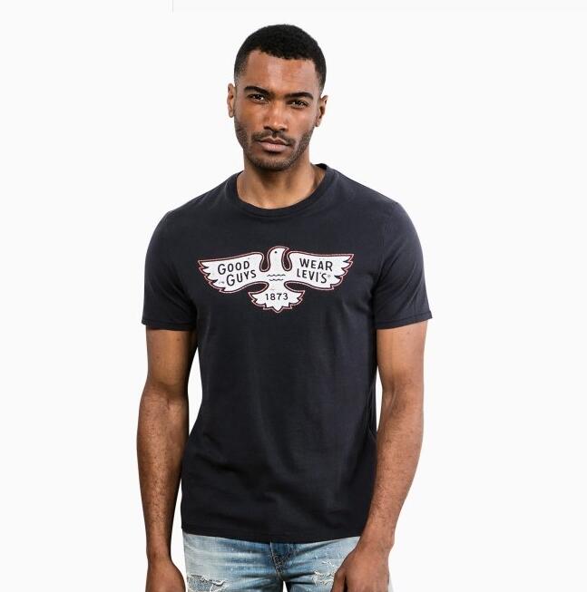 休闲百搭！Levi's 李维斯 男式 短袖T恤 22491-0009