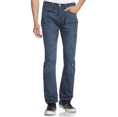 时尚修身！Levi's 李维斯 男式 长裤 00501-1766