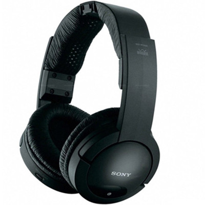降噪持久！索尼 无线射频头戴耳机 黑色