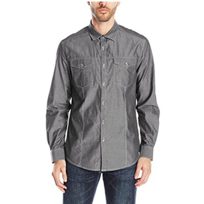 M码！Kenneth Cole Reaction Woven 男士长袖衬衫