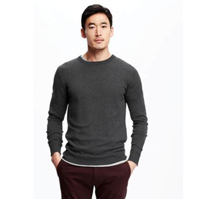 基本款！老海军圆领针织衫多选色秋装毛衣 275037