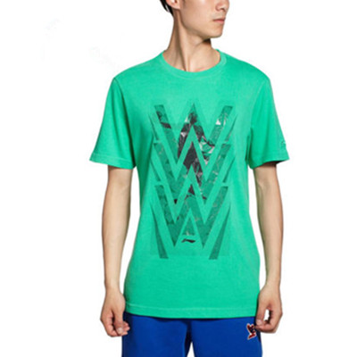 韦德系列！李宁休闲T恤圆领运动服AHSJ105