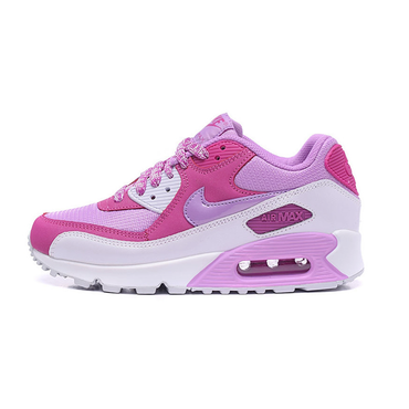 白粉紫！Nike Air Max 90 女子復(fù)古跑步鞋