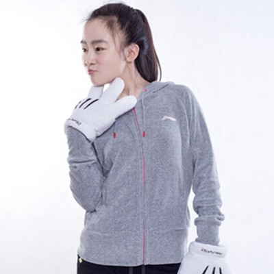 休闲时尚！李宁女子外套拉链衫AWDJ304