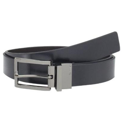 下单75折！Calvin Klein 男式32mm 双面金属扣皮带