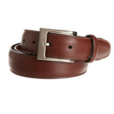 下单75折！Perry Ellis Timothy 男士真皮皮带