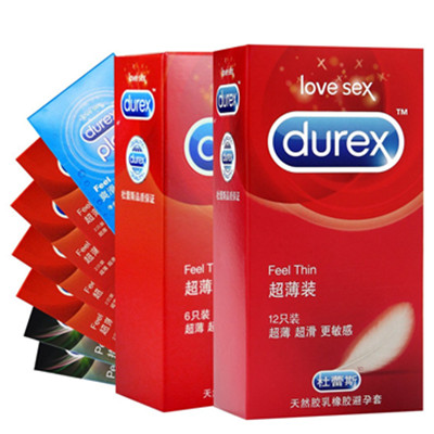 加倍敏感！Durex杜蕾斯避孕套28只+人体润滑液爽滑快感5ml