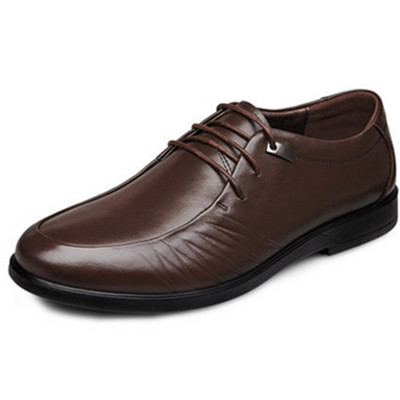 英伦风！奥康男士商务休闲皮鞋153218036