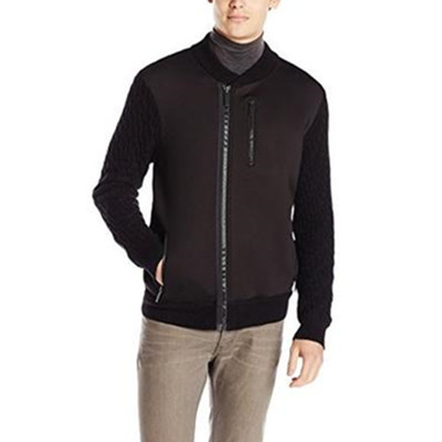 再降！Calvin Klein Cable and Neoprene男款开衫