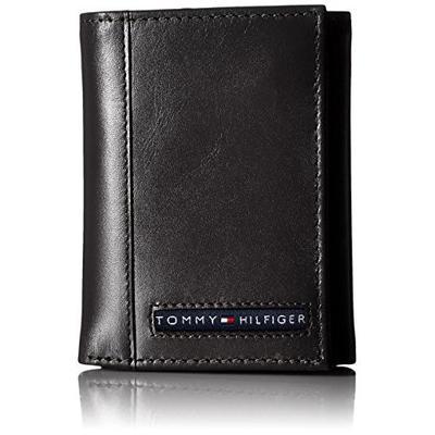 经典款式！TOMMY HILFIGER Cambridge 男款三折钱包