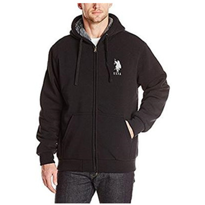 休闲款式！U.S. Polo Assn.马球协会男士连帽开衫卫衣