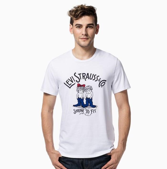 柔软全棉！Levi's 李维斯 男式 短袖T恤 22551-0009