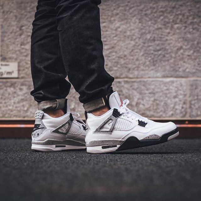 白水泥！Air Jordan 4 Retro OG