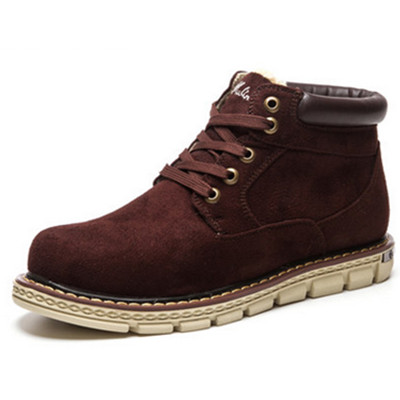 高帮加绒！木林森男士保暖棉鞋DLW37151066