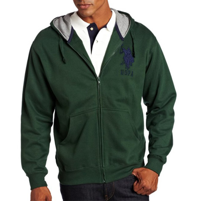 好价！U.S. Polo Assn.With Big Pony 男士连帽卫衣