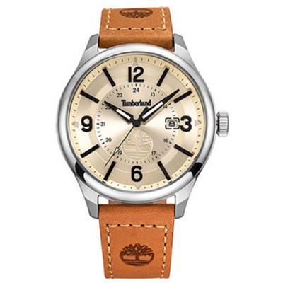 复古设计！添柏岚男士商务休闲石英表TBL.14645JS/07