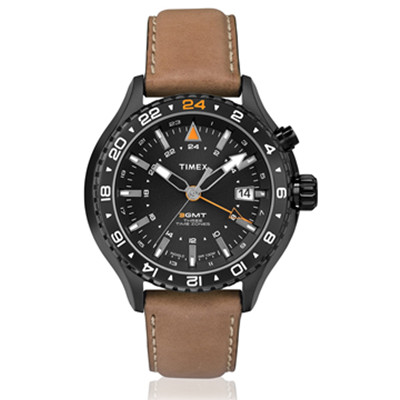 复古设计！TIMEX天美时石英男士手表T2P427