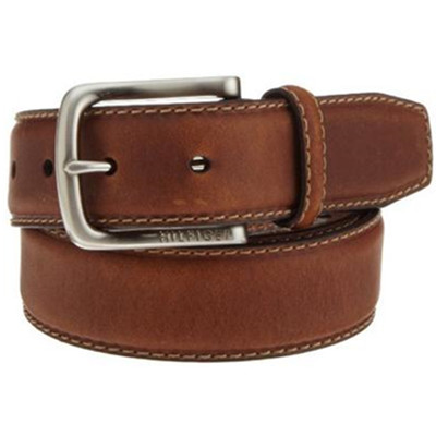 白菜价!Tommy Hilfiger 汤米希尔费格Stitch男士皮带