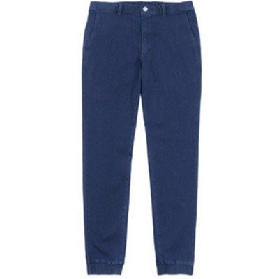 新低！UNIQLO优衣库束脚运动裤(牛仔)192663