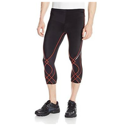 减轻疲劳！CW-X Stabilyx 男款3/4运动压缩裤