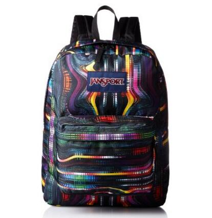 绝不撞包！JanSport 中性 学生双肩背包 T5010KP