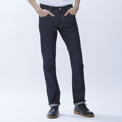 价格不错！UNIQLO优衣库修身直筒牛仔裤13574