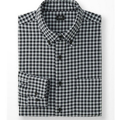 经典格子！UNIQLO优衣库男装法兰绒格子衬衫180812