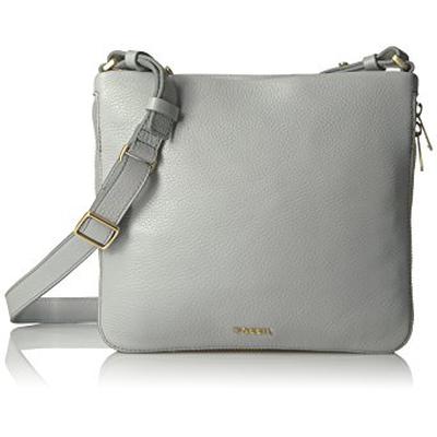 时尚靓丽！Fossil化石Preston Crossbody女士真皮斜挎包