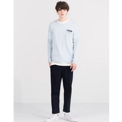 再降！PullAndBear男士口袋圆领针织衫05559506