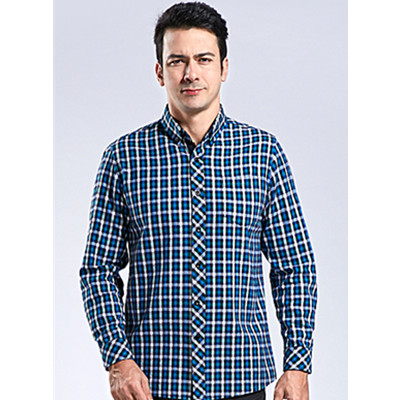 休闲百搭！南极人长袖衬衫NDP9001