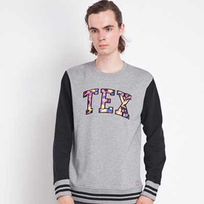 经典百搭！Dickies男式抓绒印花圆领卫衣164M30EC20