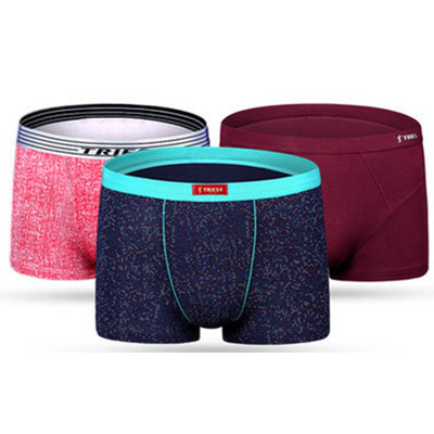好价再来！TRiES才子男士平角内裤3条装