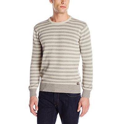 白菜价！帝客Dickies Travis Allover 男士纯棉条纹毛衣