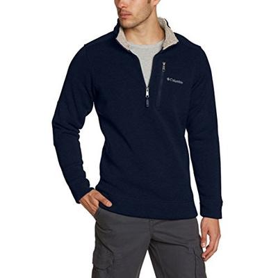 新低！哥伦比亚Columbia Lost Peak 男款半拉链抓绒衣