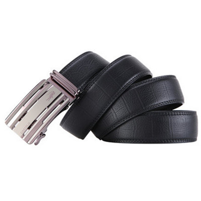 时尚百搭！卡帝乐鳄鱼男士真皮皮带PW5Z4449E