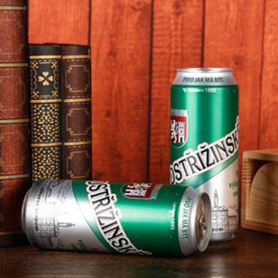 再补券！postrizinske博士金精酿啤酒金啤500ml*4听