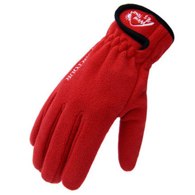 防风耐磨！威迪瑞秋冬保暖抓绒手套WT073004