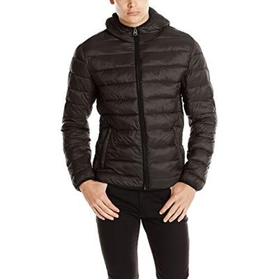 轻盈保暖！李维斯Levi's Packable 男士连帽轻型保暖羽绒服