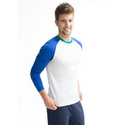 近期好价！Old Navy男美式休闲风插肩袖长袖T恤332904